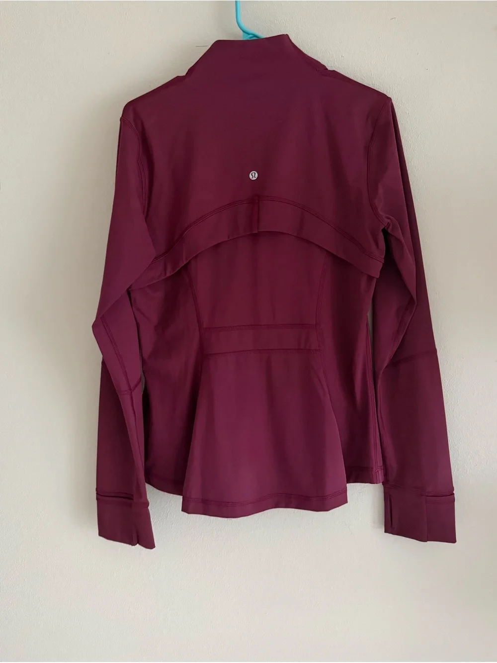 Lululemon Define Jacket Nulux in Deep Ruby (DRBY), Size 12 — NWT